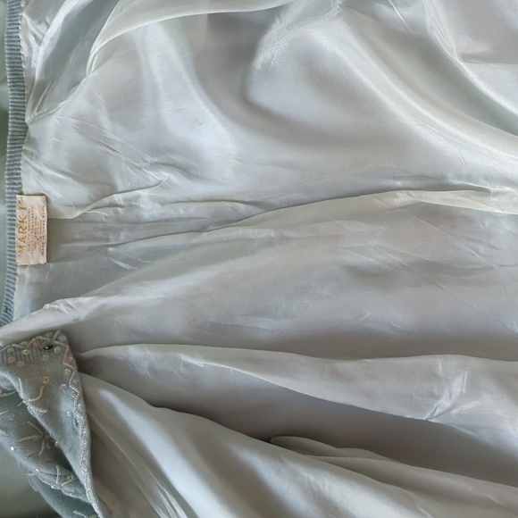 Mark1 1950s lined cardigan sweater in pale blue with hand beaded detail. - Picture 9 of 13